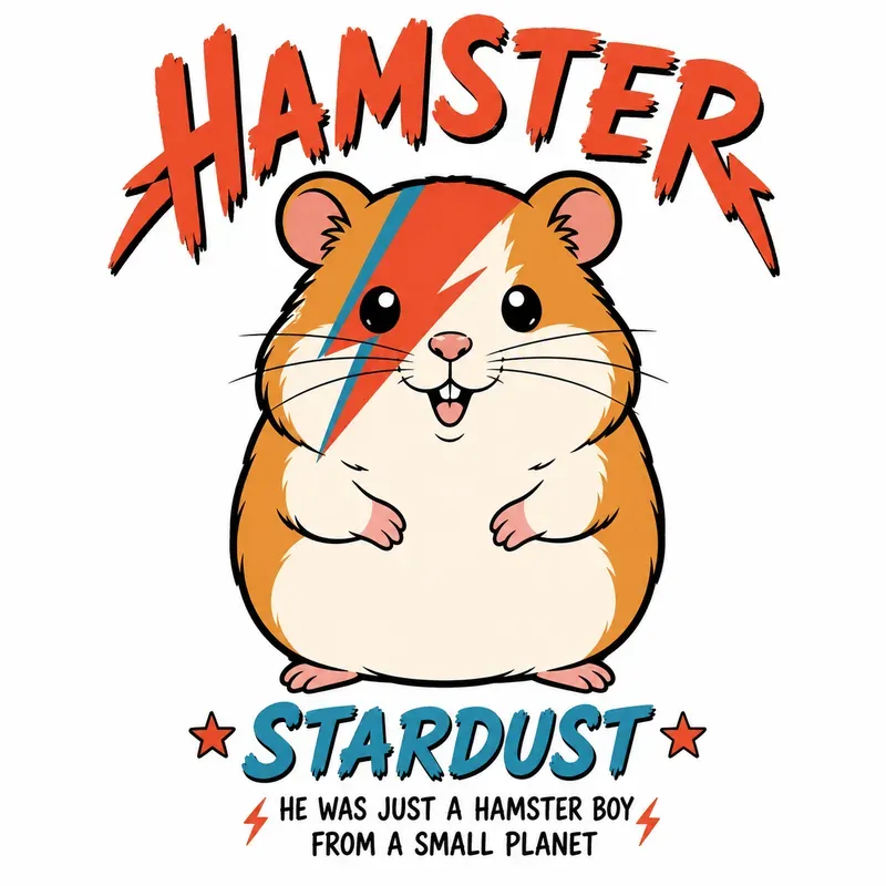 Cute Rockstar Animal Parody Illustrations