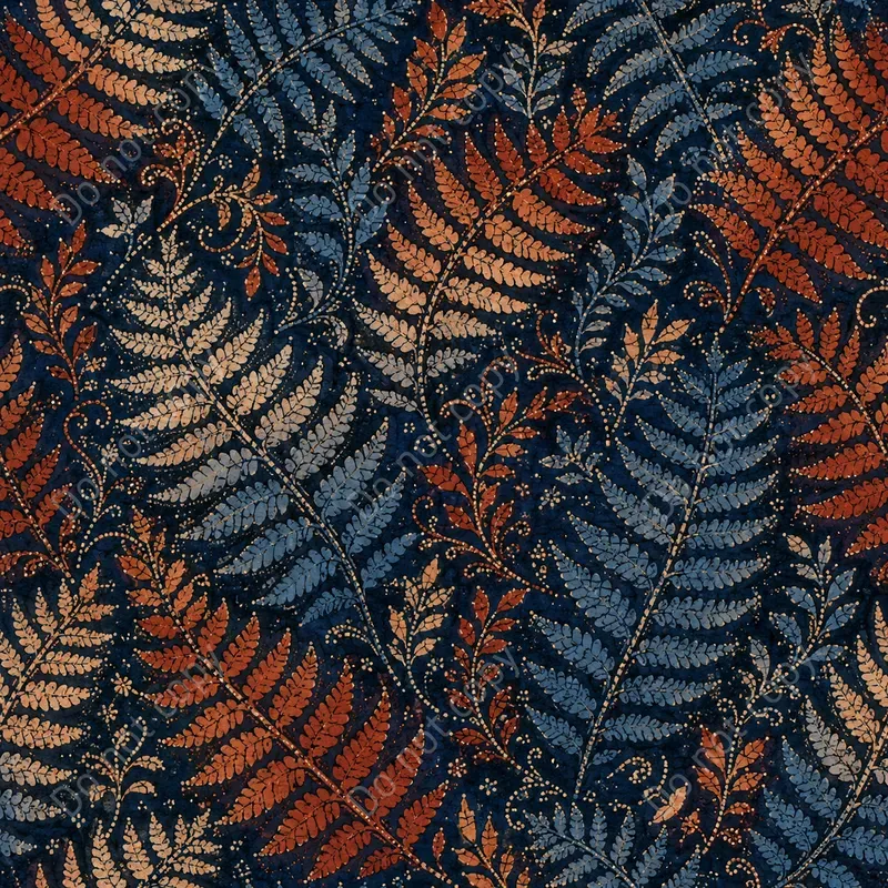 Batik Wax Resist Seamless Tiles