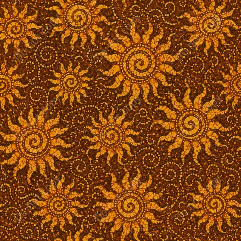 Batik Wax Resist Seamless Tiles