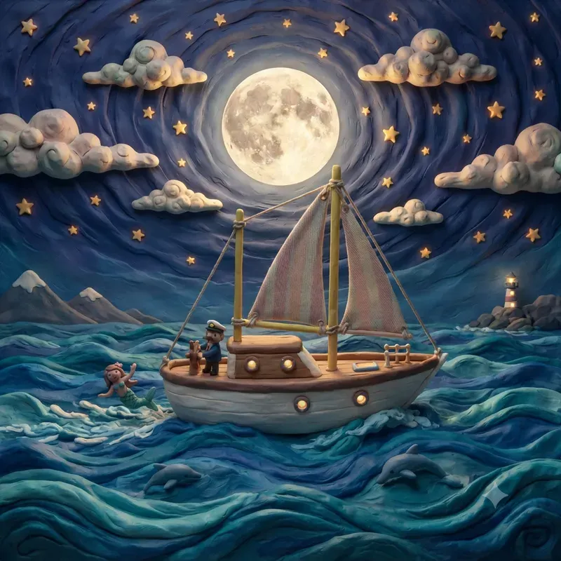 Claymation Nature Landscapes