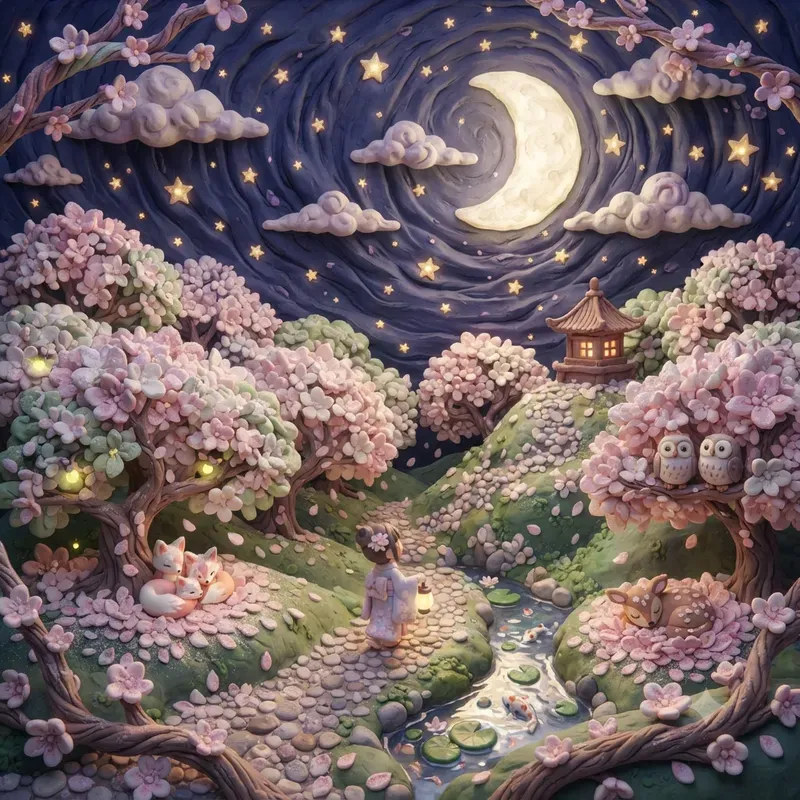 Claymation Nature Landscapes
