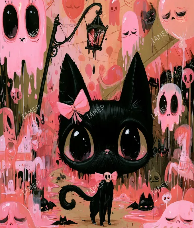Creepycute Gothic Storybook Art