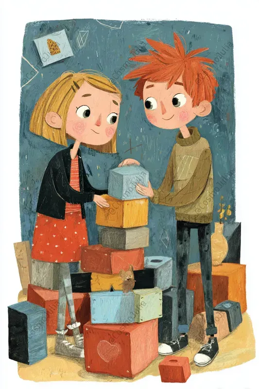 Cozy Childrens Watercolor Moments