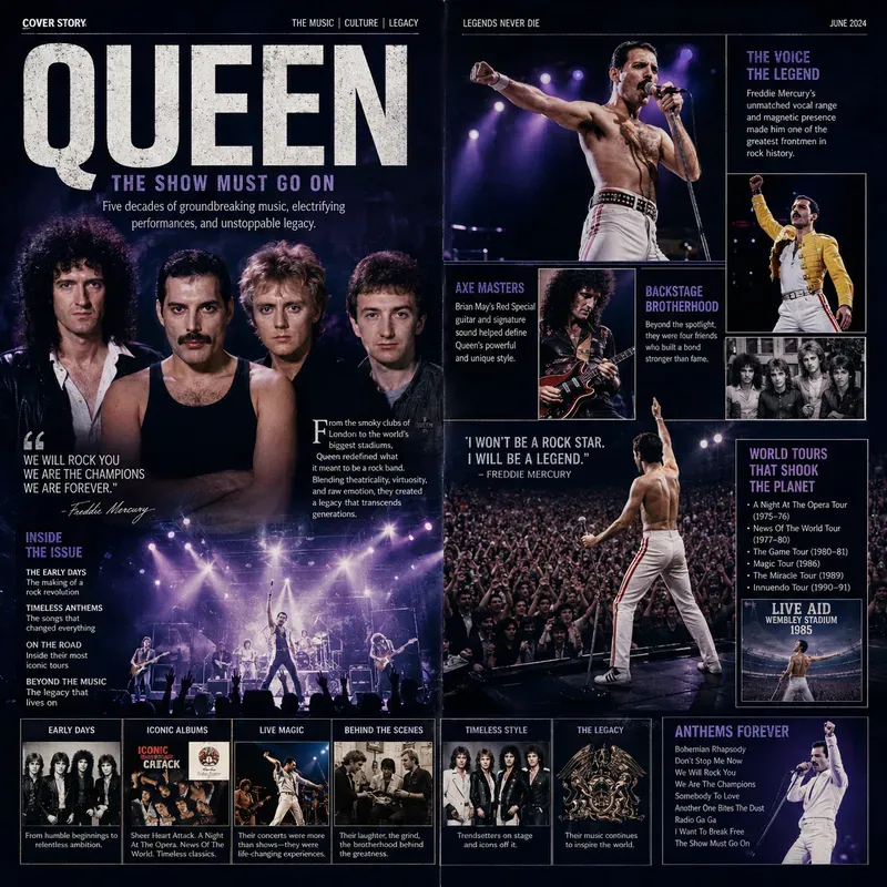 Editorial Star Feature Collages