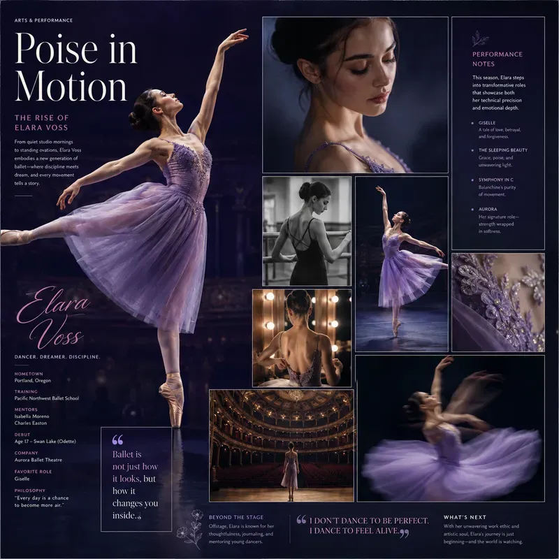 Editorial Star Feature Collages