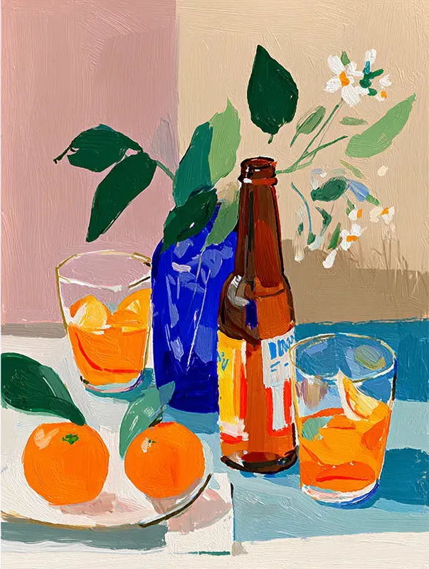 Modern Naive Decorative Paintings