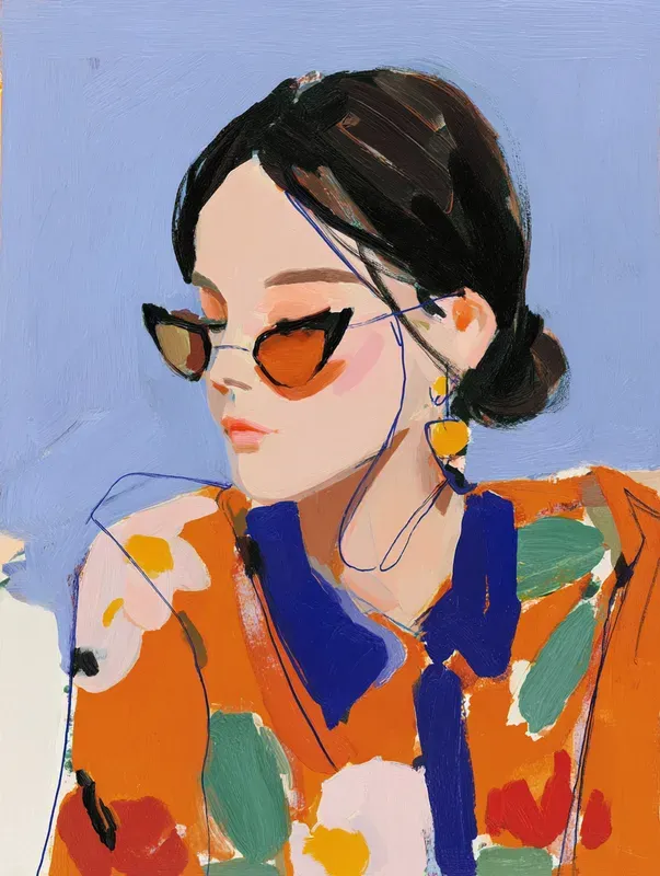 Modern Naive Decorative Paintings