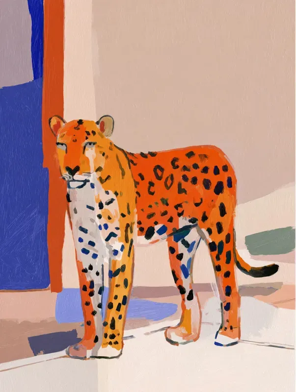 Modern Naive Decorative Paintings