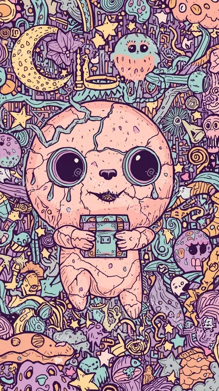 Surreal Psychedelic Doodle Illustrations