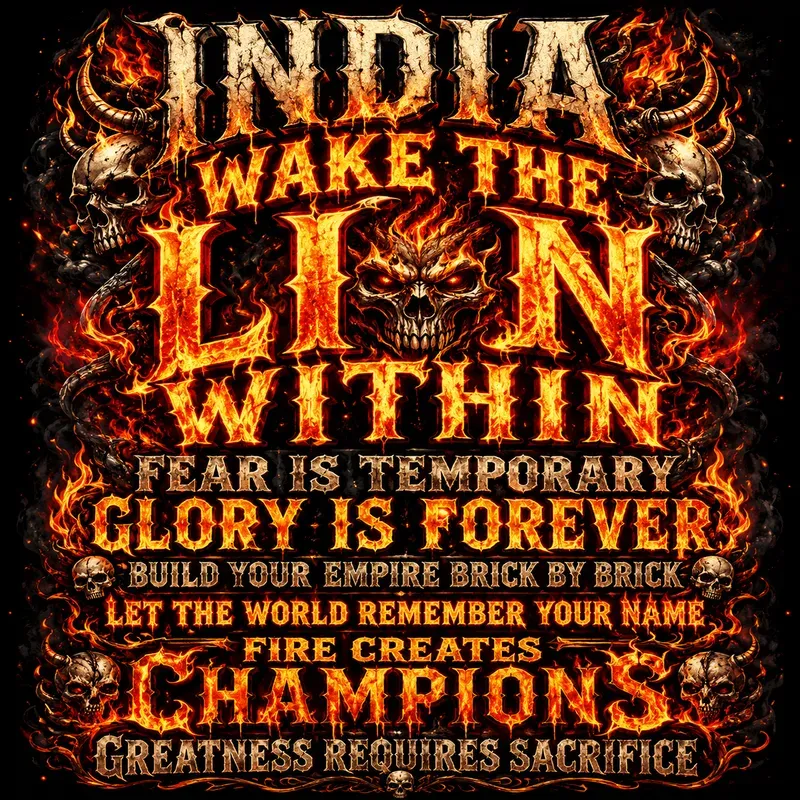 Infernal Quote Poster Generator