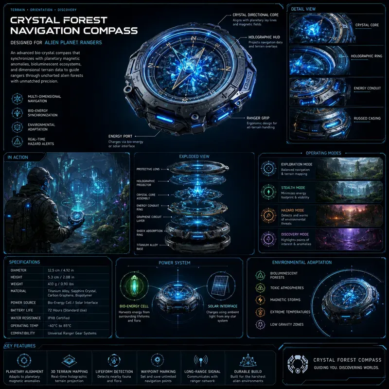 Futuristic Product Blueprint Generator