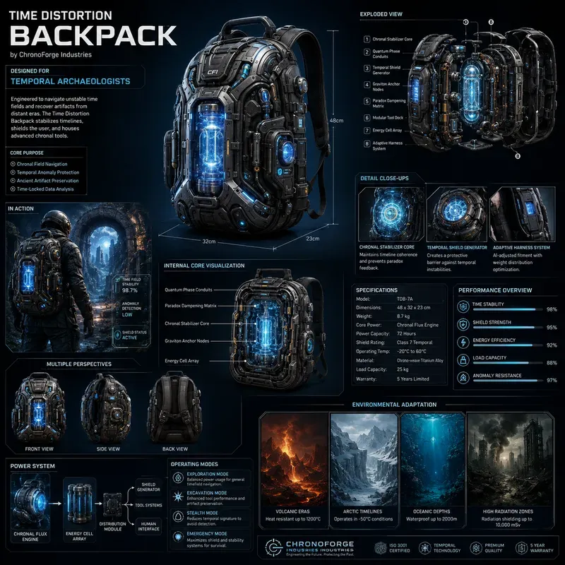 Futuristic Product Blueprint Generator