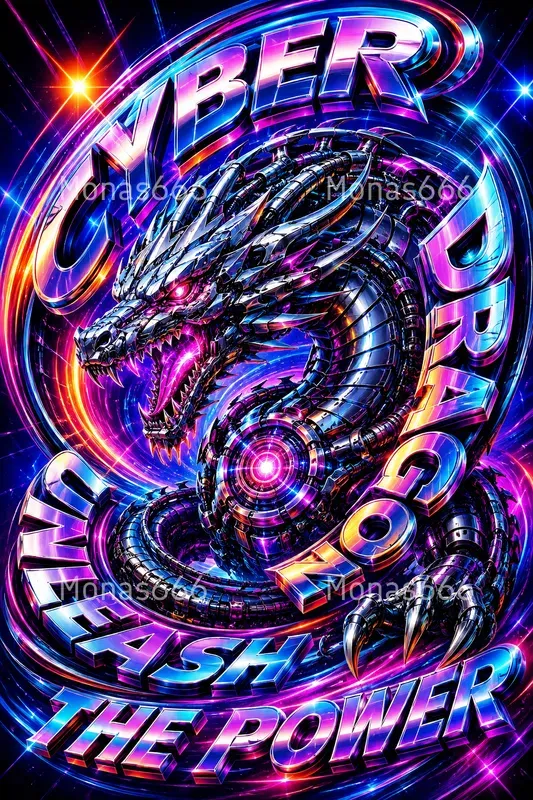 Kinetic Type Vortex Posters