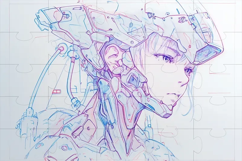 Anime Douga Keyframe Drawings