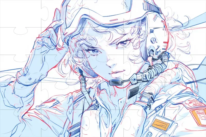 Anime Douga Keyframe Drawings