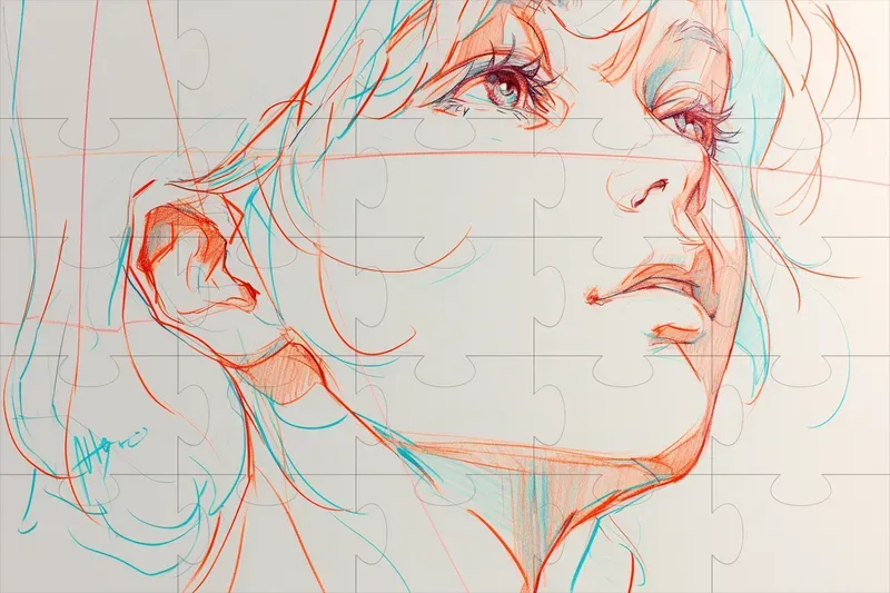 Anime Douga Keyframe Drawings