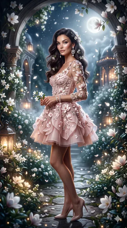 Moonlit Garden Couture Muses