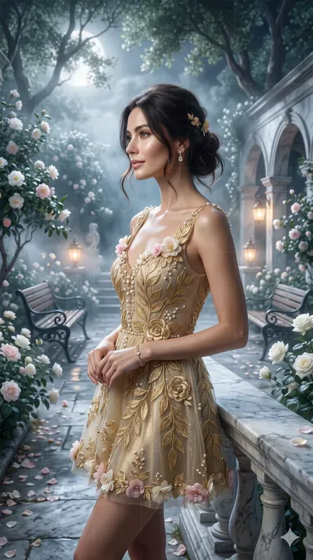 Moonlit Garden Couture Muses