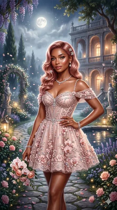 Moonlit Garden Couture Muses