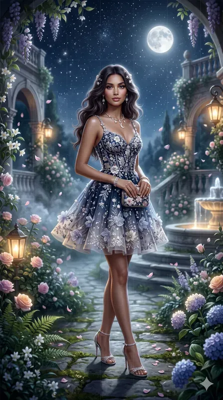 Moonlit Garden Couture Muses