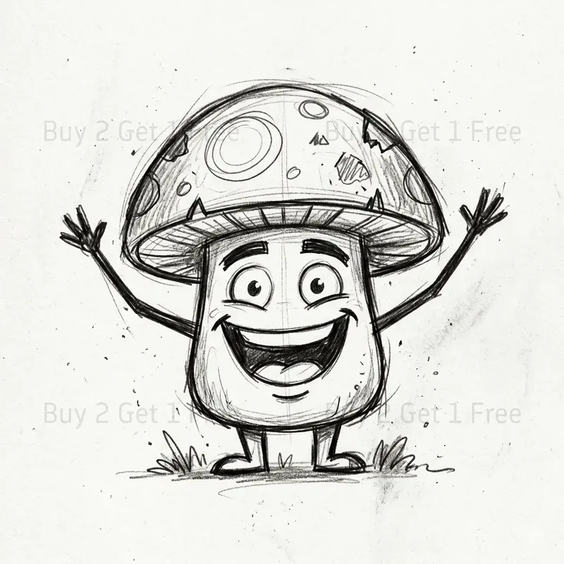 Raw Pencil Character Sketches