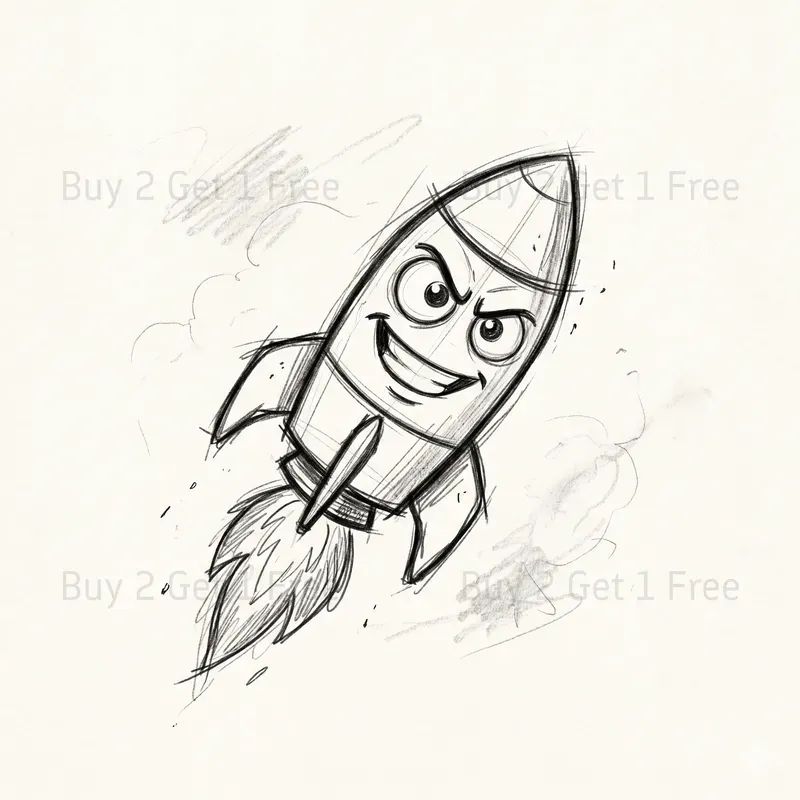 Raw Pencil Character Sketches