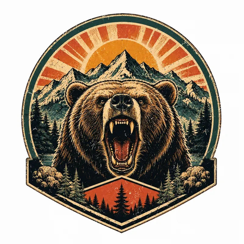 Vintage Graphic Tshirt Design Generator