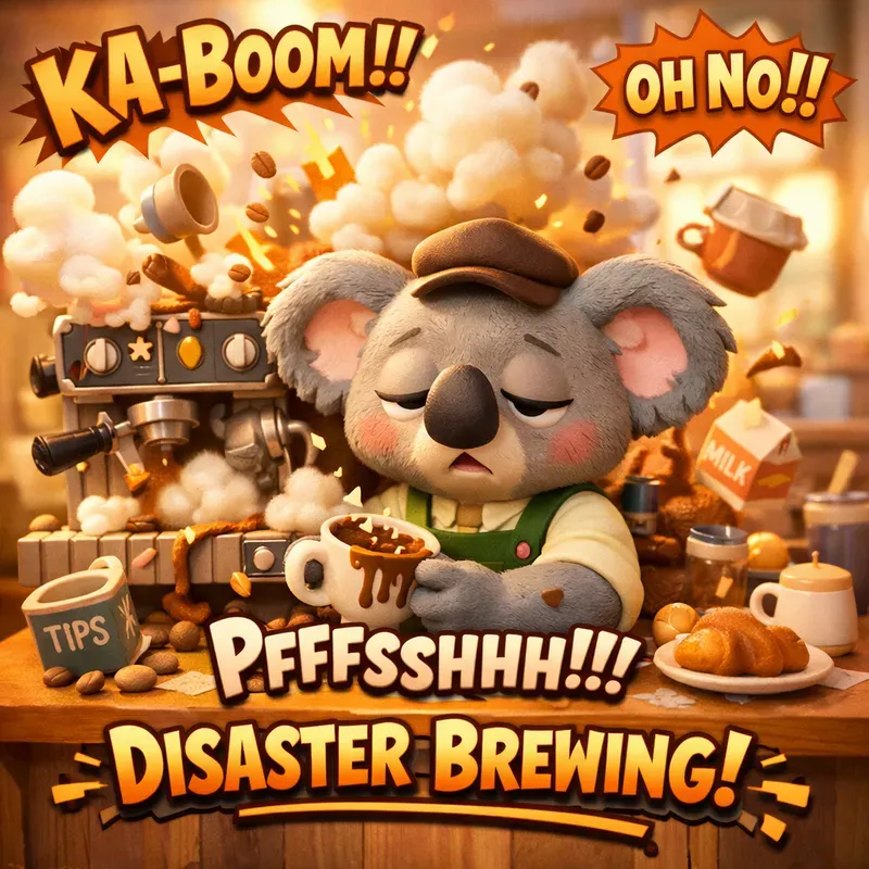 Chaotic Cute Animals In 3D Scenes