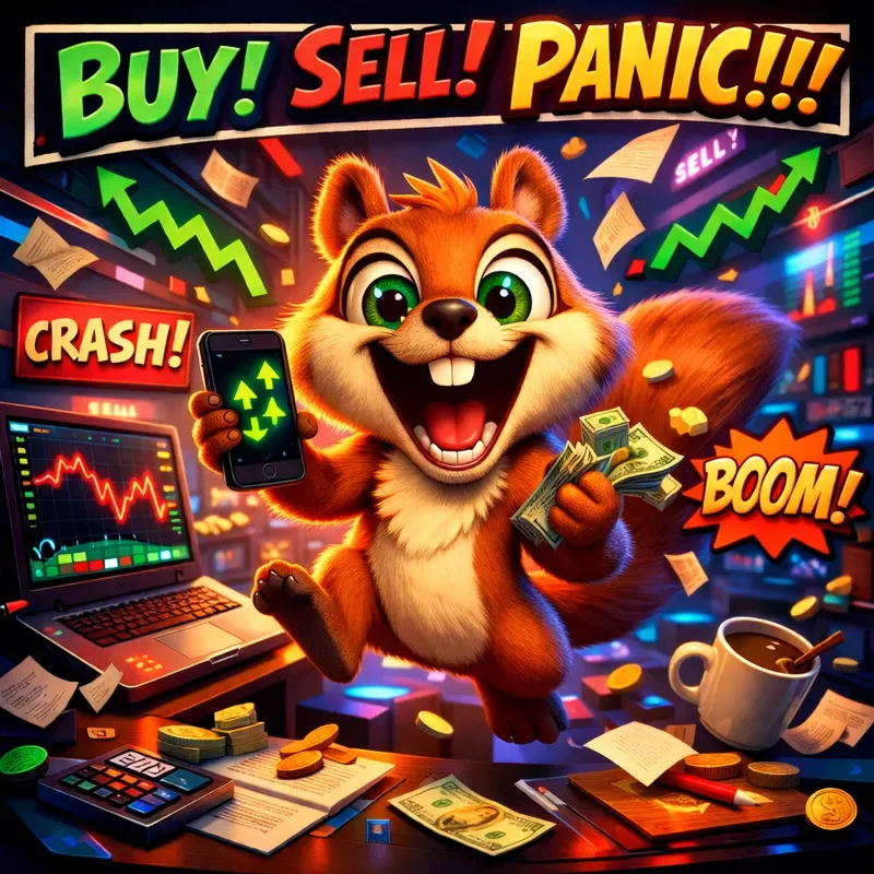 Chaotic Cute Animals In 3D Scenes