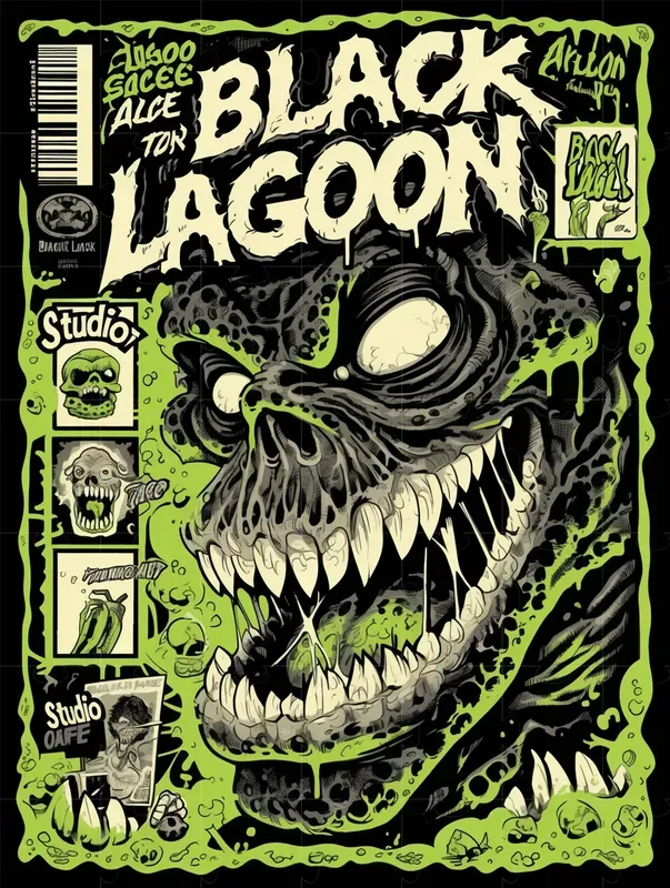 Retro Pulp Horror Poster Designs
