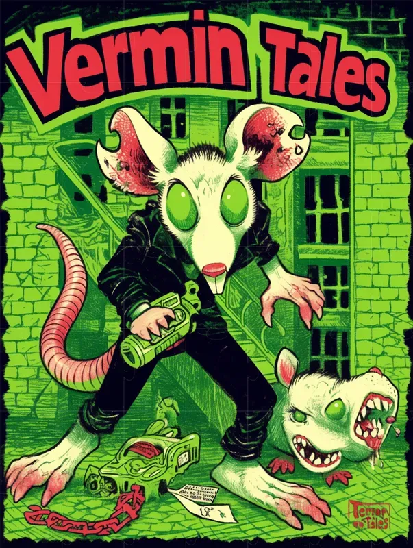 Retro Pulp Horror Poster Designs