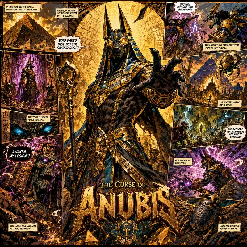 Epic Comic Collage Poster Generator