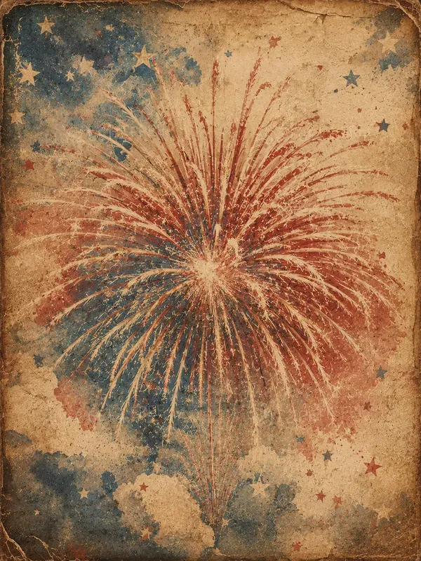 Vintage Americana Anniversary Papers