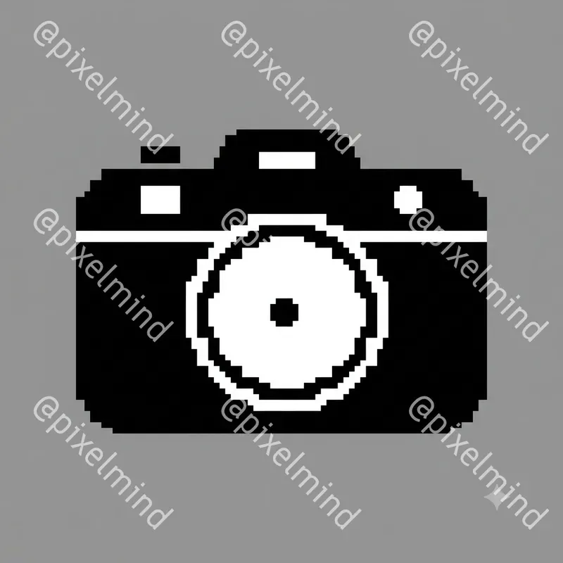 Retro 1bit Pixel Icon Generator
