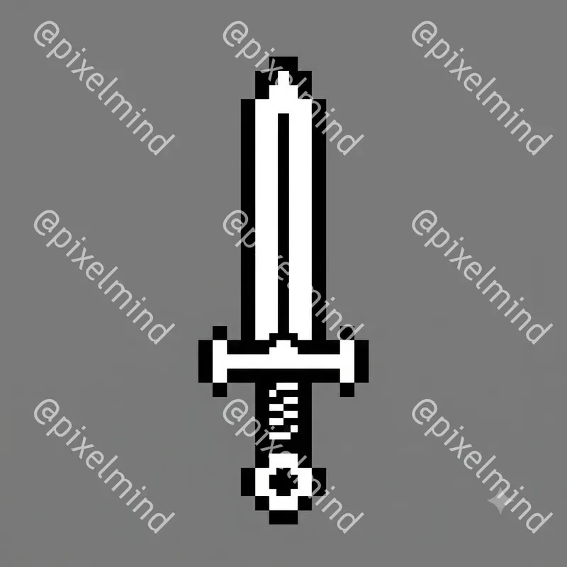 Retro 1bit Pixel Icon Generator