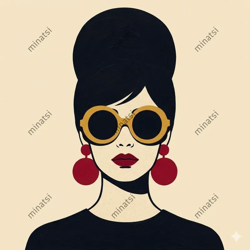 Modretro Graphic Pop Acrylic Portraits