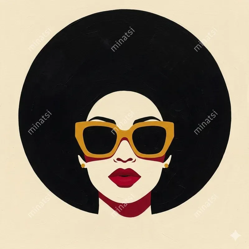 Modretro Graphic Pop Acrylic Portraits