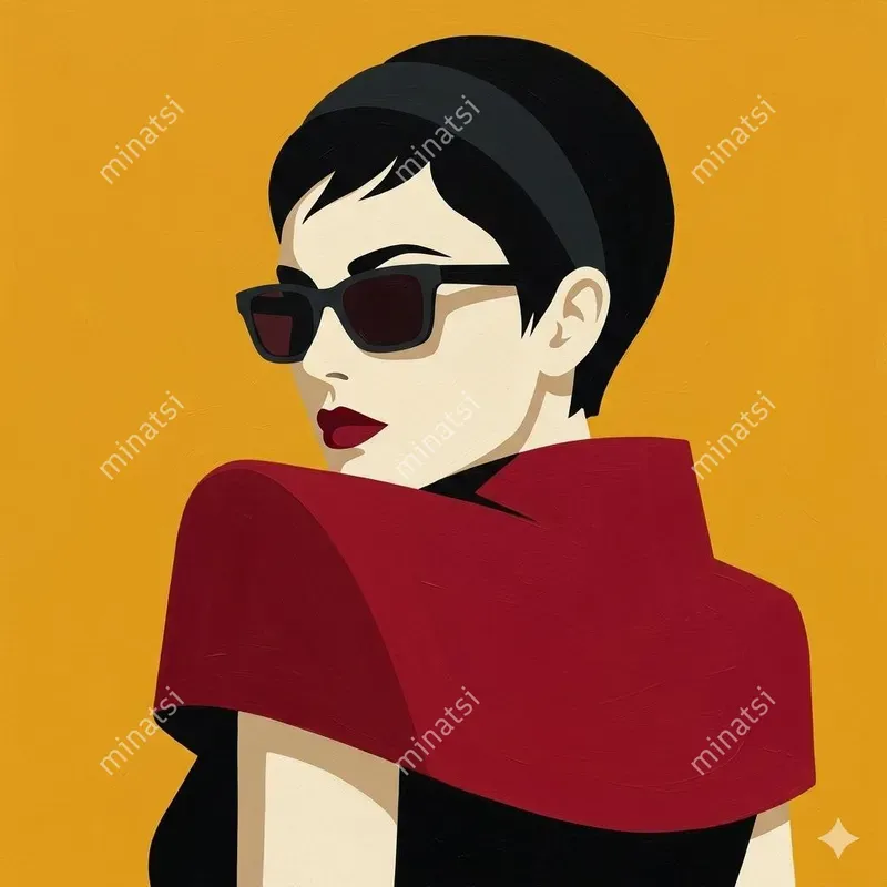 Modretro Graphic Pop Acrylic Portraits