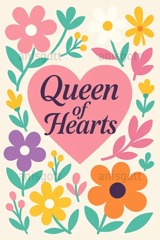 Mothers Day Modern Bloom Greetings Cards