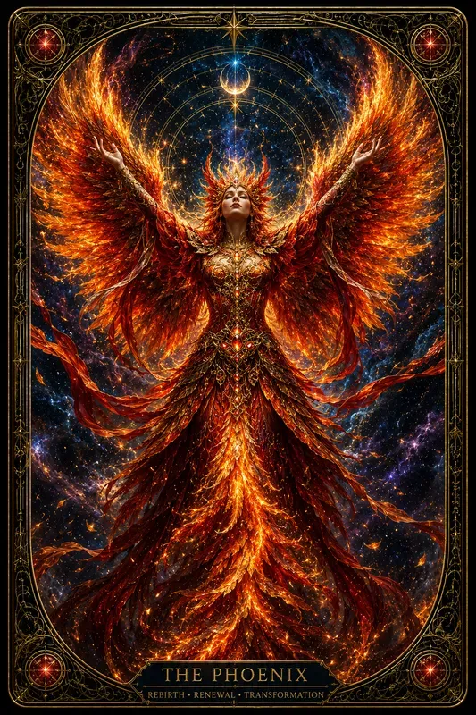 Celestial Tarot Guardian Portraits