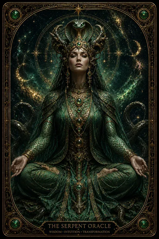 Celestial Tarot Guardian Portraits