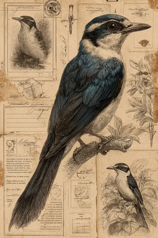 Vintage Field Guide Junk Journal Pages