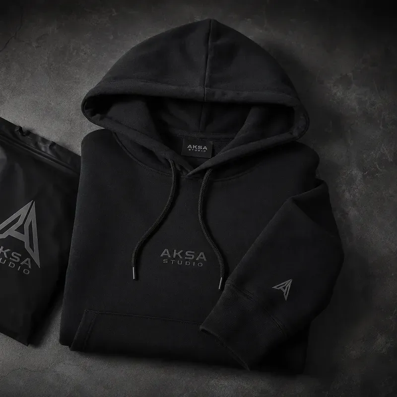 Minimal Plain Hoodie Mockups