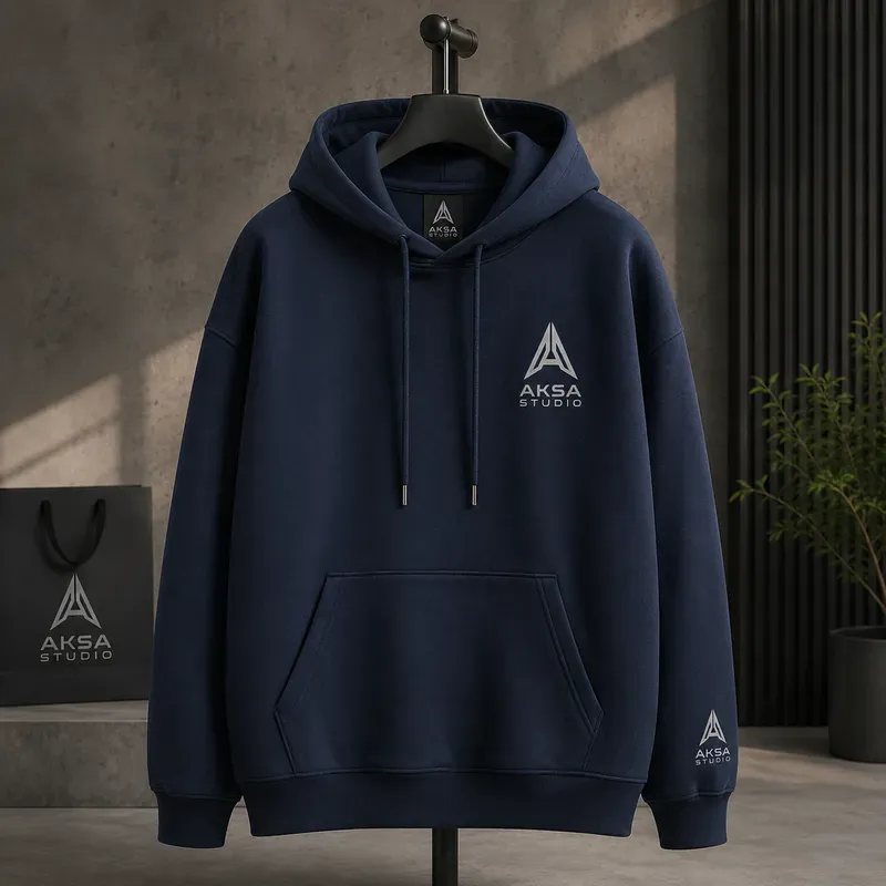 Minimal Plain Hoodie Mockups