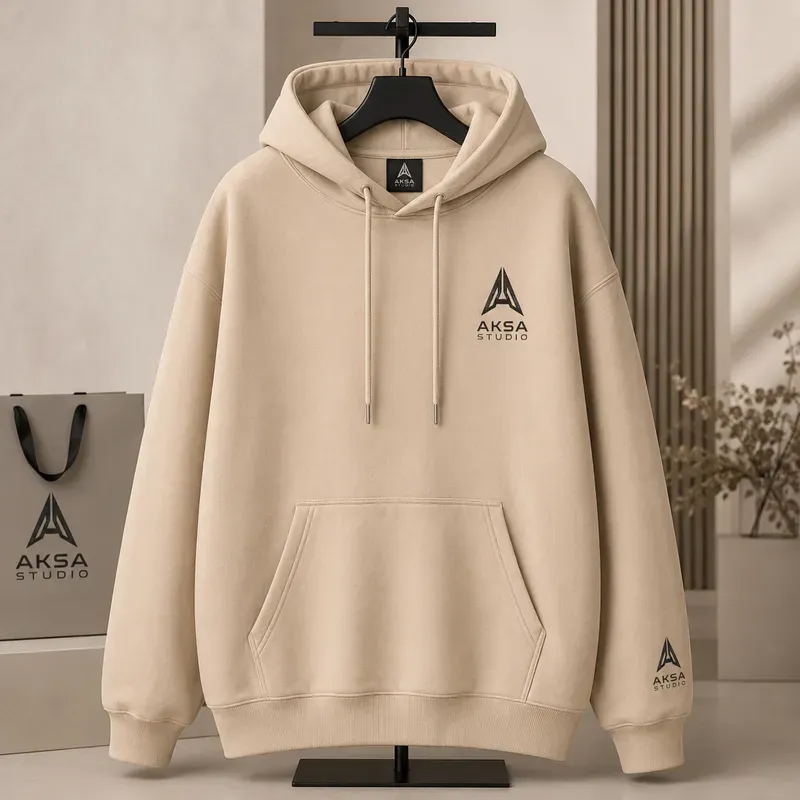 Minimal Plain Hoodie Mockups