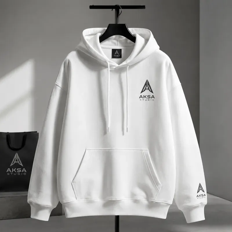 Minimal Plain Hoodie Mockups