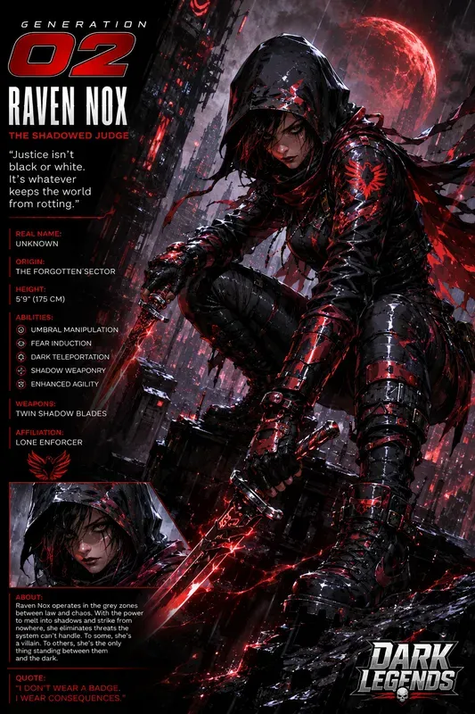 Glossy Comic Characters