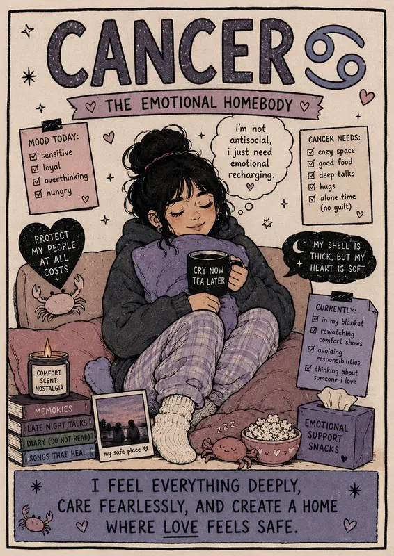 Zodiac Sign Personality Poster Generator