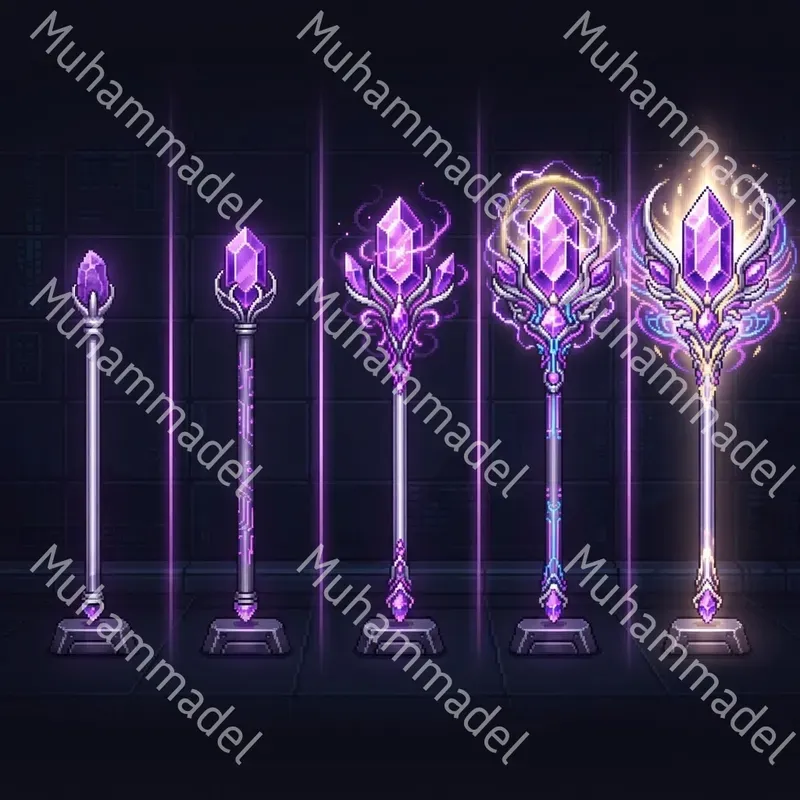 Pixel Art Item Evolution Generator