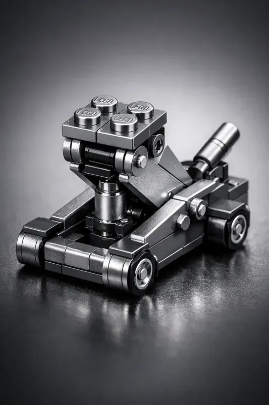 Lego Metallic Workshop Gears